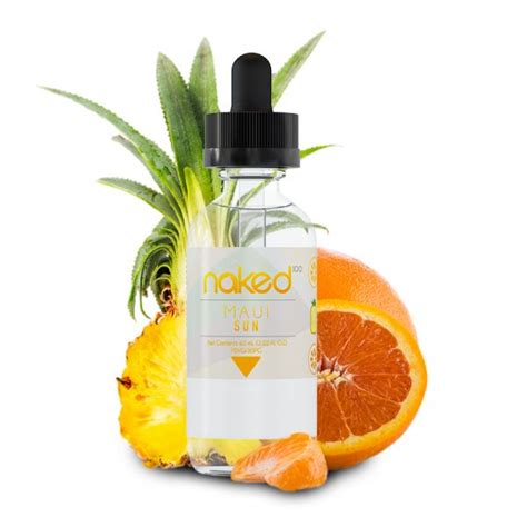 Comprá Esencia Naked Maui Sun 03 mg 60 ml Envios a todo el Paraguay