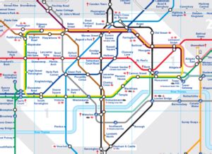 STORIA DELLA MAPPA DELLA METROPOLITANA DI LONDRA