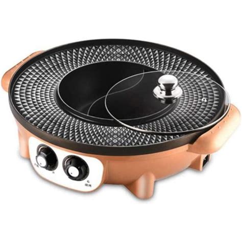 en électrique Smokeless Grill et Hot Pot Hot Pot électrique Grill