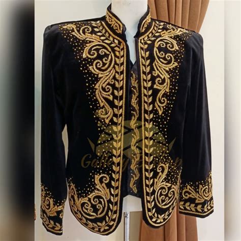 jual beskap jawa bludru hitam beskap hewes beskap solo shopee indonesia