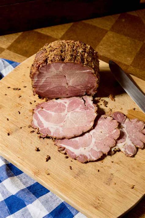 Capicola Coppa Traditional Homemade Italian Recipe 196 Flavors