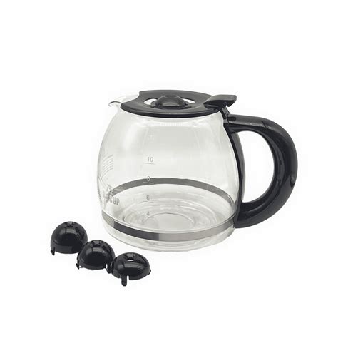 12-Cup Borosilicate Glass Coffee Decanters Compatible with Black Decker