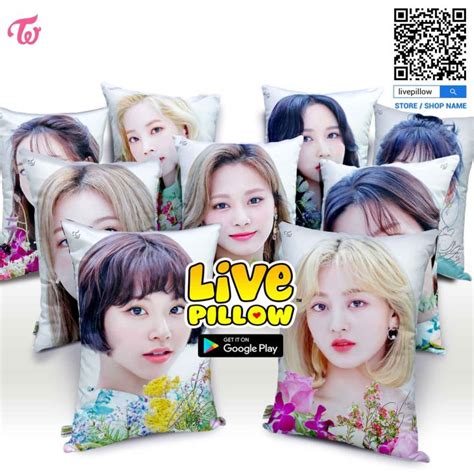 Livepillow Twice Twice Merchandise Set Kpop Merch Pillow Big Size