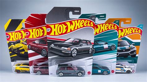 New Hot Wheels Series Reveals Honda Civic Evolution From To Pick Your Favorite