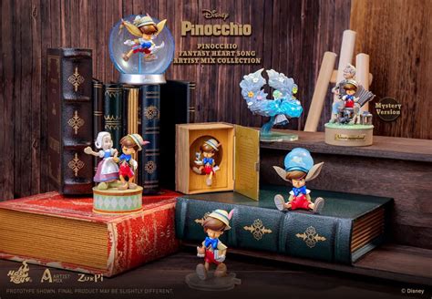 Hot Toys Pinocchio Fantasy Heart Song Artist Mix Blind Box Toy Wave Japan