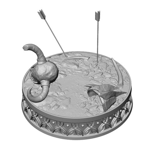 D Printable Araniel Elf Girl Nude By Artmarkevych