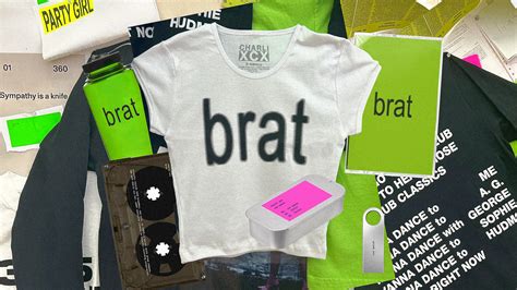 Official Brat merch is finally here - Fast Company