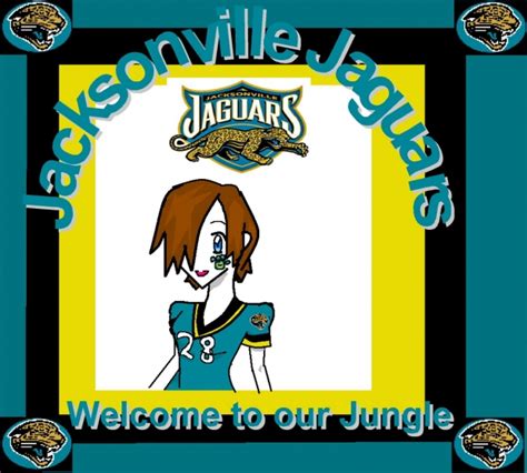 Jacksonville Jaguars Fan By Animeemokitty