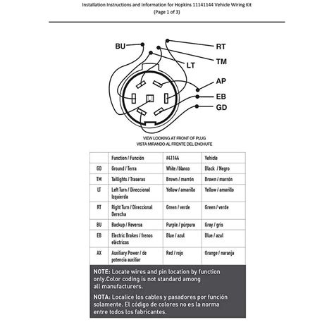 Hopkins Way And 4 Way Trailer Connector Wiring Diagram Informacionpublicasvetgobgt