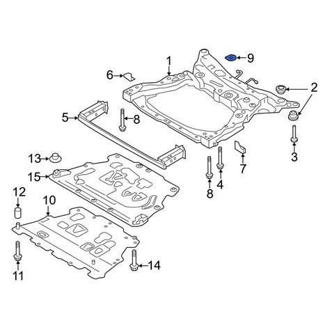 Volvo OE 31401328 Front Suspension Crossmember Stop