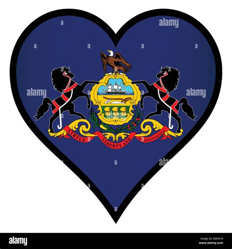 Pennsylvania State Flag Hi Res Stock Photography And Images Alamy