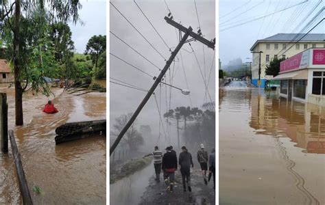 Sc Tem Morte Mil Afetados Cidades Atingidas E Rodovias