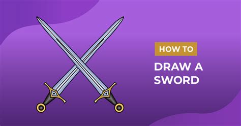 How To Draw A Sword Step By Step