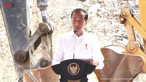 Presiden Jajal Trem Listrik Otonom Di IKN