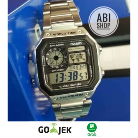 Jual Jam Tangan Pria Casio AE1200 Original AE 1200 WHD Jakarta Timur