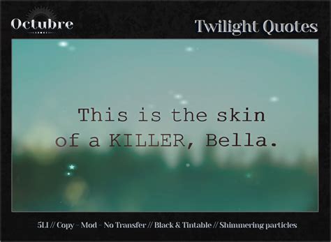 Second Life Marketplace Octubre Twilight Quotes