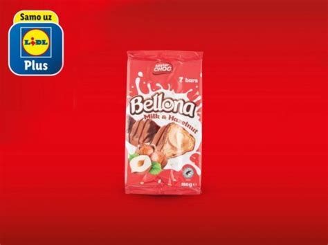 Bellona vafli Mister Choc 150 g Lidl Akcija Njuškalo katalozi