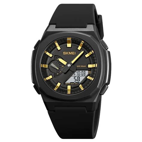 Наручные часы Skmei 2091 Черный с золотистым, водозащита 5 BAR – фото ...