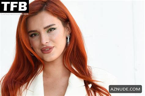 Bella Thorne Sexy Seen Flaunting Her Hot Legs And Cleavage At The Rome Film Fest In Italy AZNude