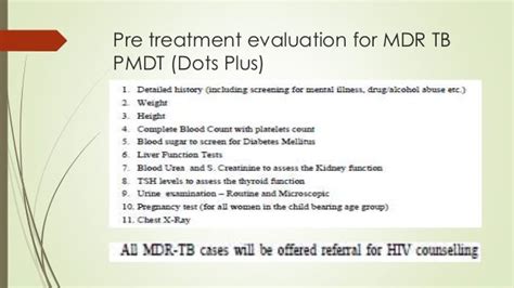 Mdr tuberculosis