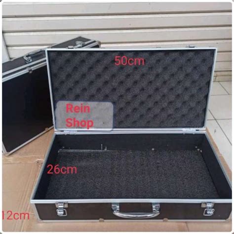 Jual Koper Hardcase Mic Aluminium Box Mikropon Kotak Simpan Storage