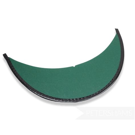 Black Patent Leather Cap Peak – Petershams Millinery Supplies