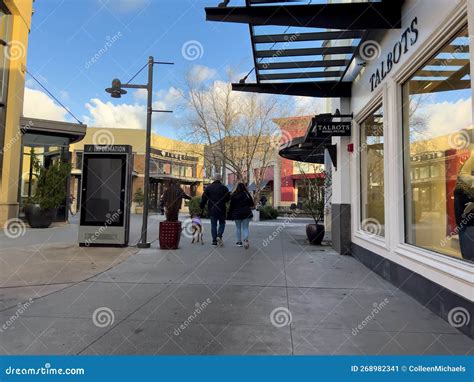 Lynnwood, WA USA - Circa January 2023: Wide View of People Shopping at ...