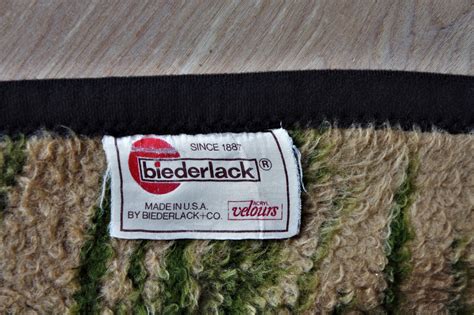 Vintage Biederlack Blanket/ Biederlack Graphic Print Throw/ - Etsy