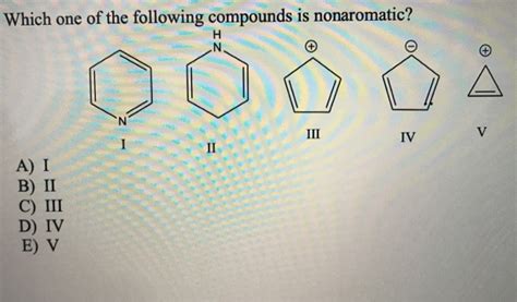 Solved Identify From The Following Compounds Which One Is 48 OFF