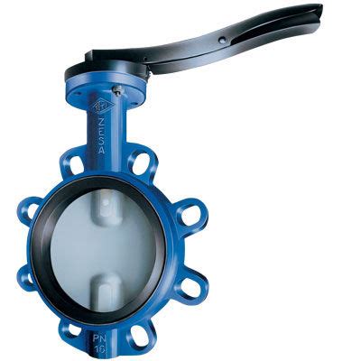 Wastewater Butterfly Valve Lever Isolation Wafer RITM Industry