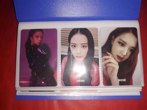 BLACKPINK Official Square Up Photocards, Hobbies & Toys, Memorabilia ...