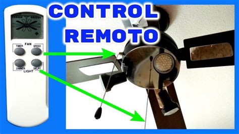 Mando Control Remoto Para Ventilador De Techo