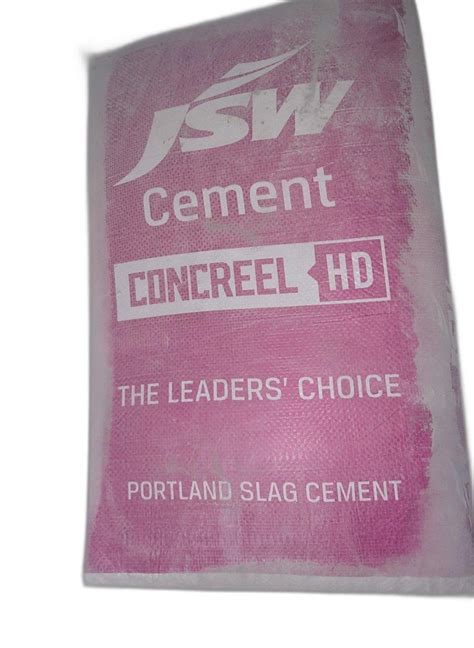 Jsw Concreel Hd Cement At Rs Bag Jsw In Salem Id