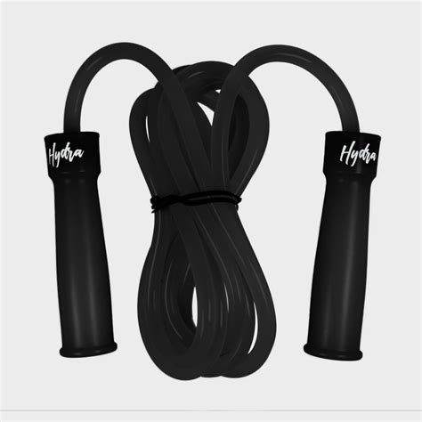 Hydra Black Heavy Skipping Rope ‹ Fight Supplies Uk