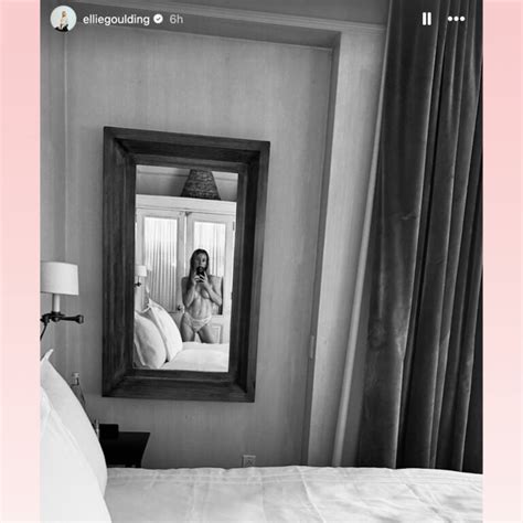 Ellie Goulding Goes Topless Shows Off Amazingly Shredded Bod In HOT