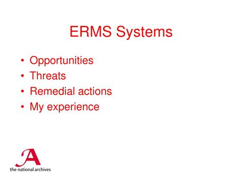 erms systems powerpoint    id