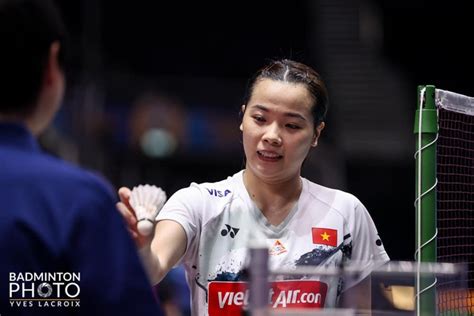 Hot girl cầu lông Việt Nam tự thua dừng bước ở tứ kết giải đấu châu Âu