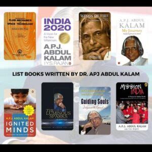 list   books written  dr apj abdul kalam
