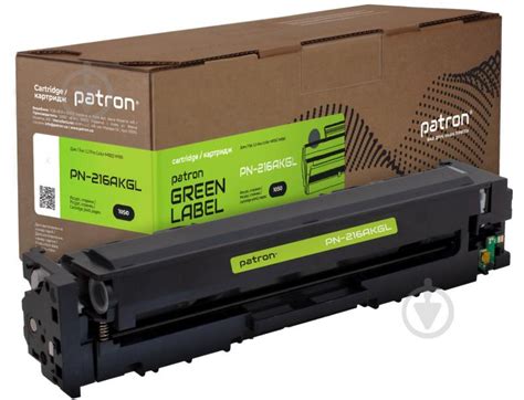 ᐉ Картридж Patron совместимый HP 216A (W2410A) Green Label, (PN-216AKGL ...
