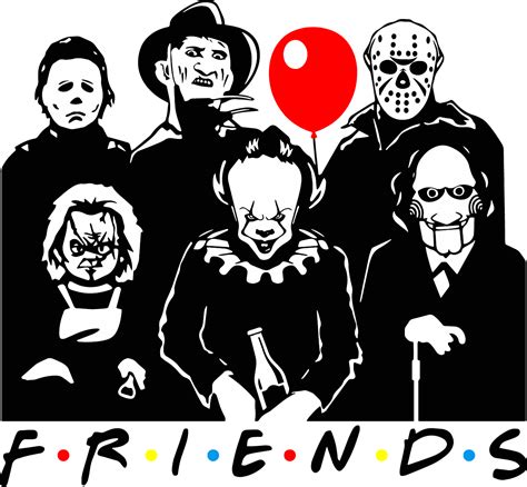 Horror Friends Png Halloween Friends Png Horror Characters Inspire