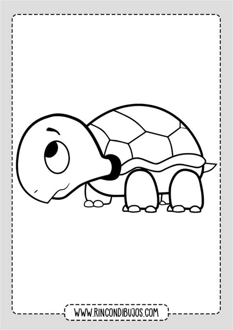 Dibujos De Tortugas Kawaii Colorear Rincon Dibujos Dibujo De