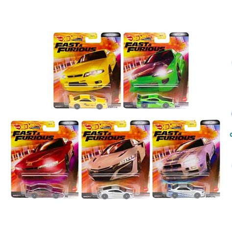 Jual Hot Wheels Fast And Furious Premium Made In Indonesia Nissan Skyline Acura NSX Kota