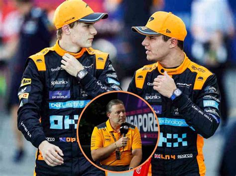 Zak Brown Claims Rookie Oscar Piastri Kept Lando Norris On His Toes