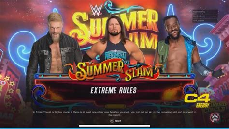 Full Match Edge Vs Aj Styles Vs Kofi Kingston Triple Threat Match