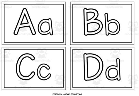 26 ALPHABET FLASHCARDS | FREE BLACK AND WHITE THEMED by Teach Simple