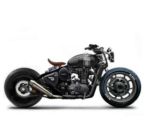 Futuristic Bobber Motorcycle in 2023