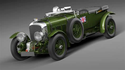 Bentley 45 Blower 1929 3d Model By Squir