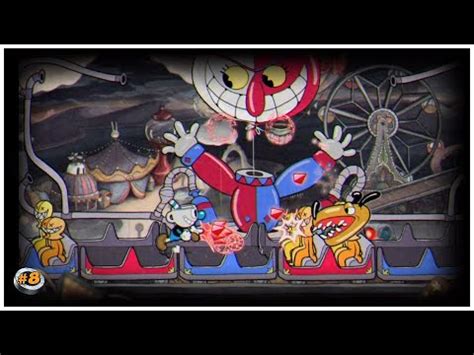 Cuphead Ps Expert Difficulty Bosses Beppi The Clown Youtube