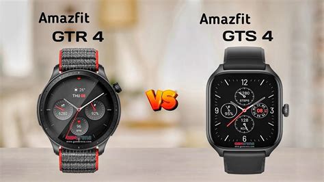 Amazfit GTR 4 Vs Amazfit GTS 4 Full Comparison YouTube