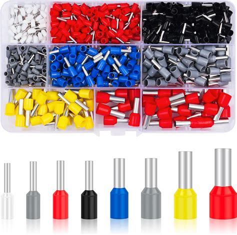 Pcs Wire Ferrules Kit Hanibos Mm Wire Terminal Ferrules